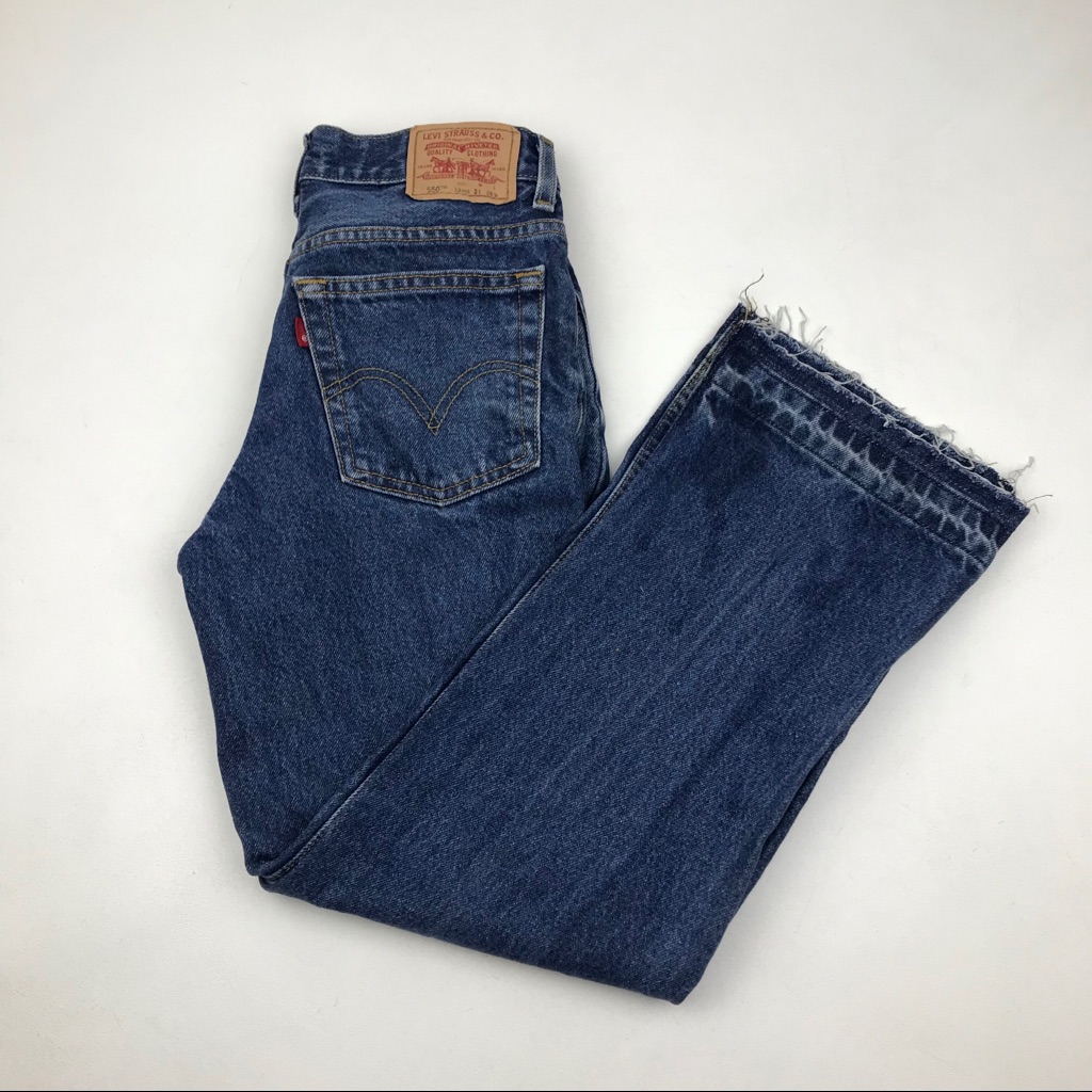 Vintage Levi's 550 High Waisted Wedgie Jeans